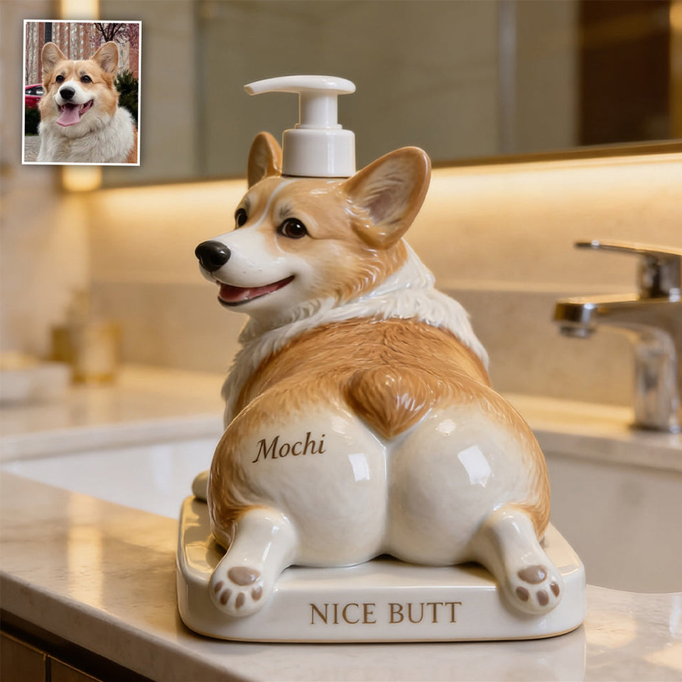 Nice Butt - Personalized Dog Pump Dispenser