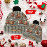 Highland Cow Farm - Personalized Highland Cow Beanie Hat