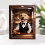 Bartender Pet - Personalized Dog Custom Shaped Acrylic Plaque