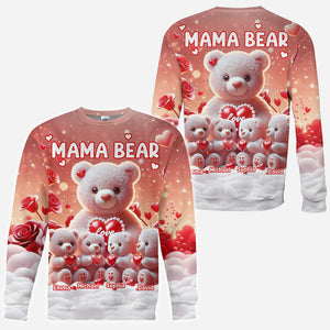 Mama Bear - Personalized Grandma All Over Shirt