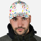 Cute Kid Crayon Doodle - Personalized Kid Classic Cap