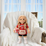 You Are Doing A Great Job - Personalized Volleyball Premium Faux Fur Pillow
