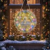 Faith, Family, Friends - Personalized Christian LED Light Acrylic Sign