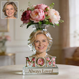 Mom Grandma Flower Blossom - Personalized Mother Acrylic Pot