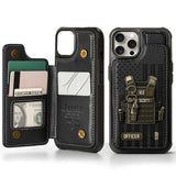 Proud Police - Personalized Police Officer Wallet Phone Case