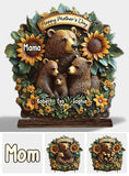 Mama Bear - Personalized Mother 1 Layered Big Freestanding