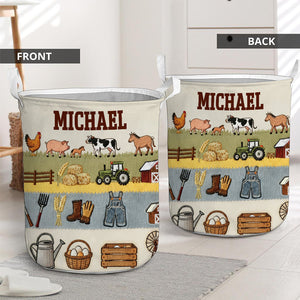 Farmer Life - Personalized Farmer Storage Basket