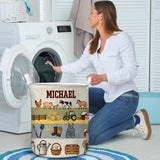 Farmer Life - Personalized Farmer Storage Basket