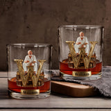 Alphabet Initial For Whiskey, Bourbon... Lovers - Personalized Whisky Whiskey Glass