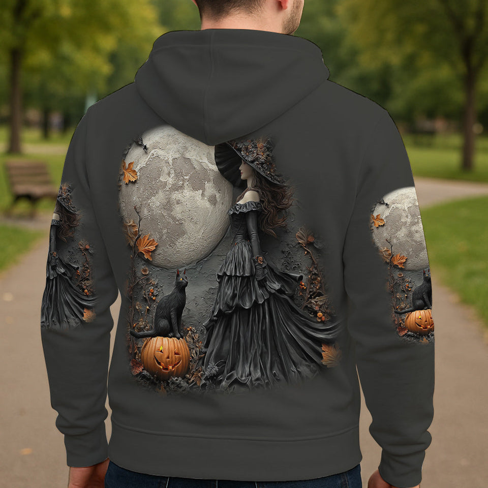 Beautiful Witch - Personalized Witch All Over Shirt