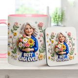 Custom Any Photo - Personalized Mother Accent Mug & Coaster
