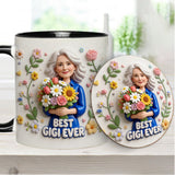 Custom Any Photo - Personalized Mother Accent Mug & Coaster