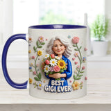 Custom Any Photo - Personalized Mother Accent Mug & Coaster