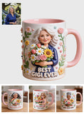 Custom Any Photo - Personalized Mother Accent Mug & Coaster