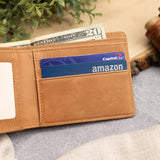 Truck Driver - Personalized Trucker Leather Wallet