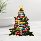 Cars Christmas - Personalized Kid Acrylic LED Night Light