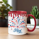 Blessed Grandma - Personalized Grandma Accent Mug