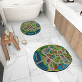 Kids City Road - Personalized Kid Non-Slip Tufted Rug