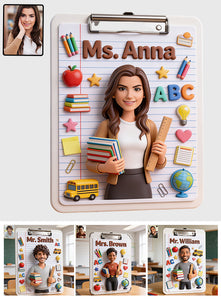 Any Photo - Personalized Teacher Clipboard