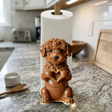 Custom Any Pet Photo - Personalized Dog Paper Towel Stand