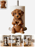 Custom Any Pet Photo - Personalized Dog Paper Towel Stand