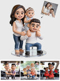 Funny Family Keepsake - Personalized Family Car Dashboard Plaque