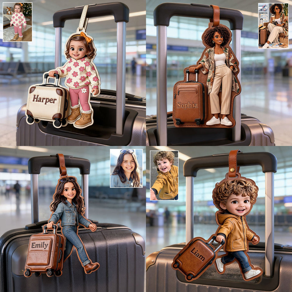 Custom Any Photo - Personalized Travelling Luggage Tag