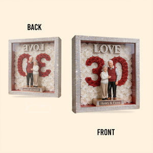 Custom Any Photo Anniversary - Personalized Couple Custom Shaped Acrylic Plaque