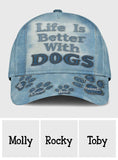 Best Dog Mom Ever - Personalized Dog Classic Cap