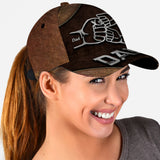 Dad The Man The Myth The Legend First Bump - Personalized Father Classic Cap