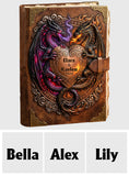 You & Me We Got This - Personalized Dragon Leather Journal