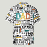 Best Dad Ever - Personalized Father Hawaiian Shirt