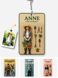 Custom Figure From Photo - Personalized Gardening Keychain