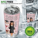 Custom Any Photo, Happy Graduation Gift - Personalized Graduation Tumbler