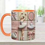 Love Ballet - Personalized Ballet Accent Mug