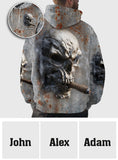 Strong Skull - Personalized Skull All Over Shirt