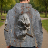 Strong Skull - Personalized Skull All Over Shirt