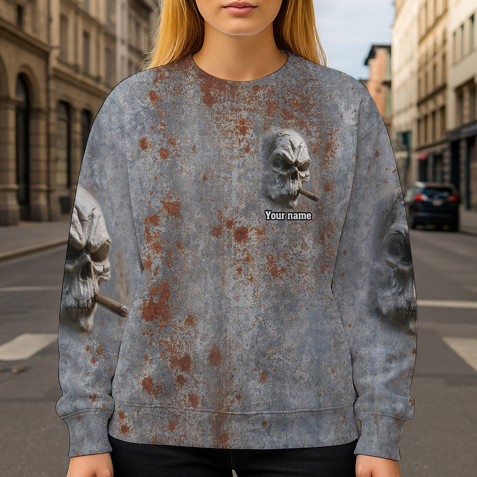 Strong Skull - Personalized Skull All Over Shirt