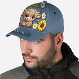Adorable Highland Cow - Personalized Highland Cow Classic Cap