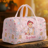 Custom Any Photo - Personalized Kid Quilted Duffle Bag