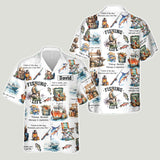Love Fishing - Personalized Fishing Hawaiian Shirt