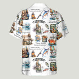 Love Fishing - Personalized Fishing Hawaiian Shirt