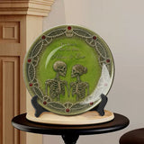 Til Death Do Us Part - Personalized Couple Ceramic Round Plate