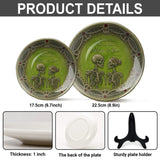 Til Death Do Us Part - Personalized Couple Ceramic Round Plate