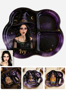 Enchanted - Personalized Witch Catch-All Tray