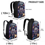 Astronaut And Space - Personalized Kid Multifunctional Backpack