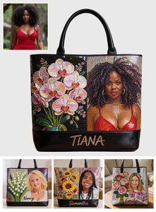 Any Photo, Flower - Personalized Self Love Tote Bag