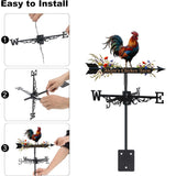 Rooster - Personalized Chicken Weather Vane