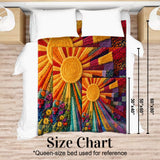Live By The Sun - Personalized Hippie Blanket