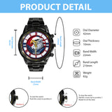 Home Of The Free - Personalized Bald Eagle Hand Watch